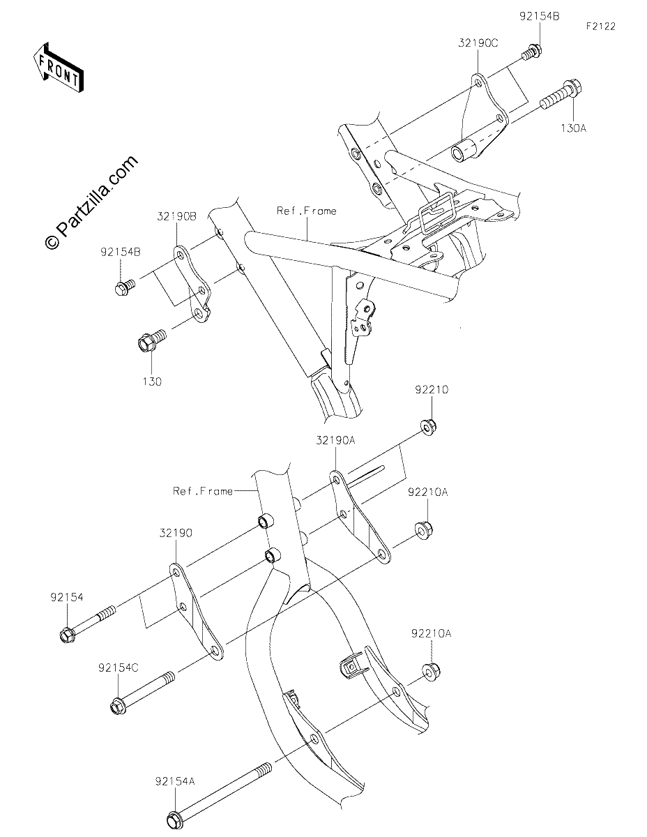 Diagrama de ENGINE MOUNT
