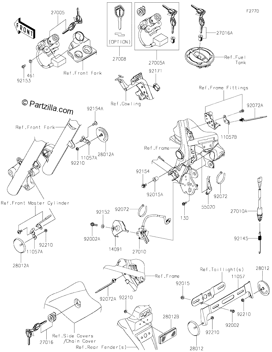 Diagrama de IGNITION SWITCH