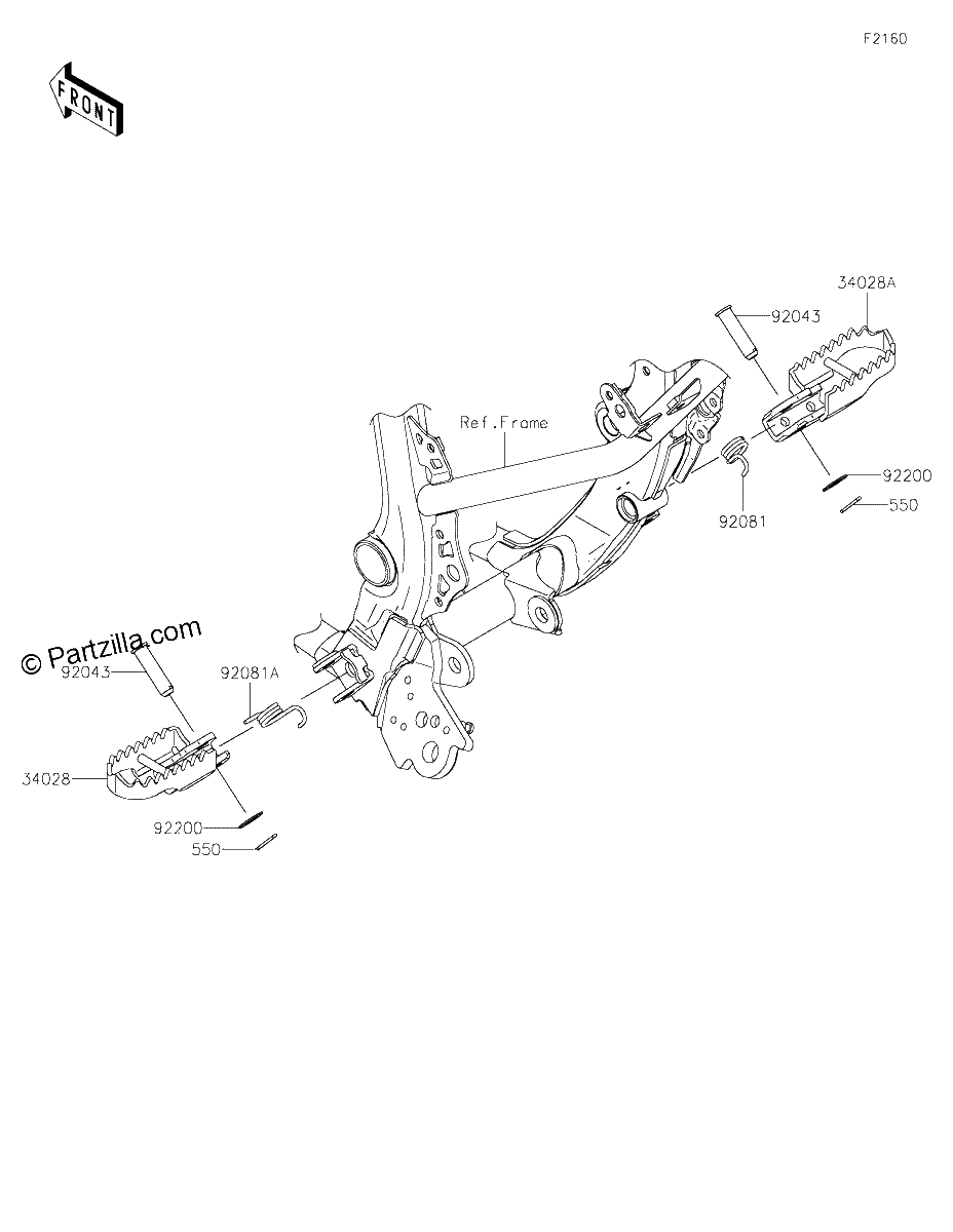 Diagrama de FOOTRESTS