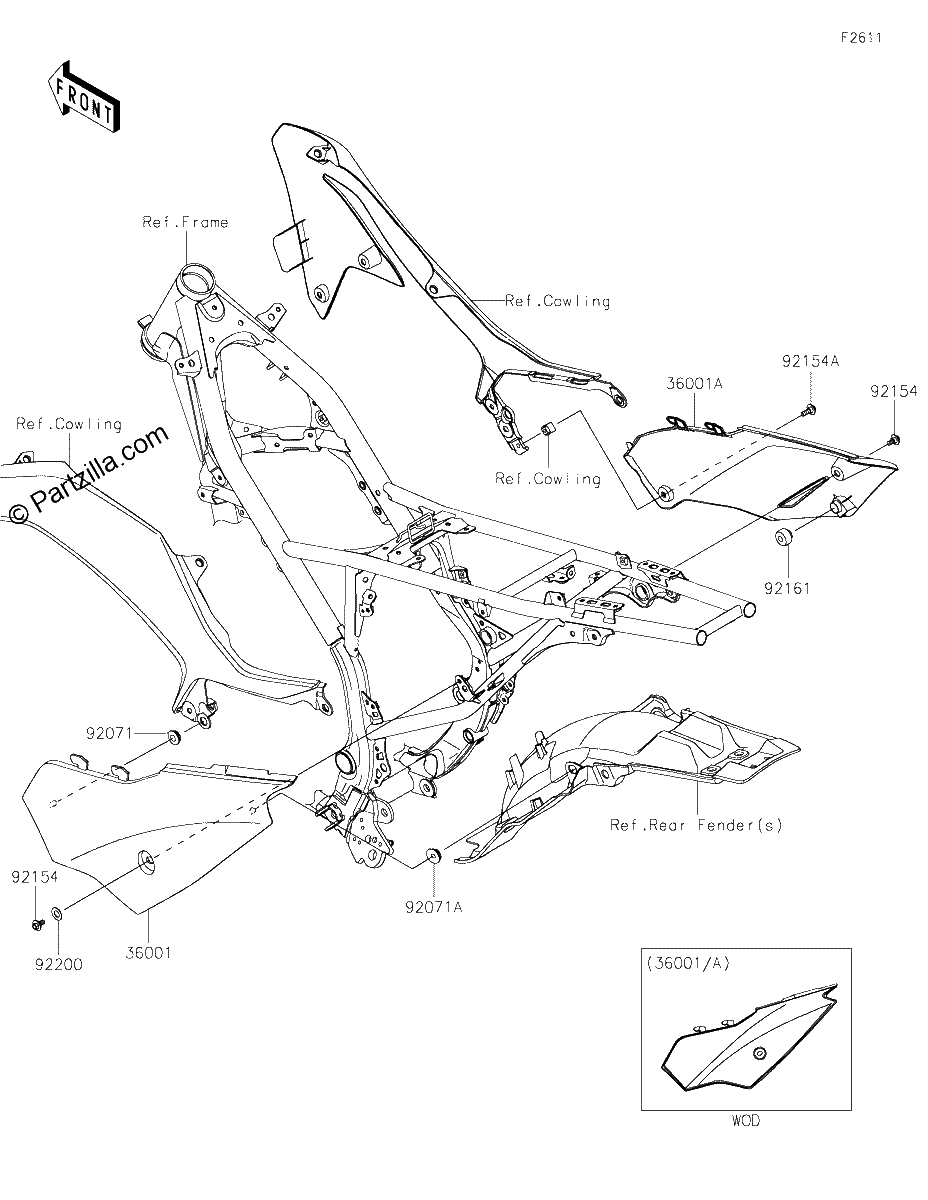 Diagrama de SIDE COVERS