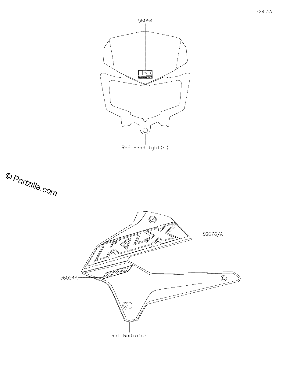 Diagrama de DECALS GRAY DMFAN DMFAL