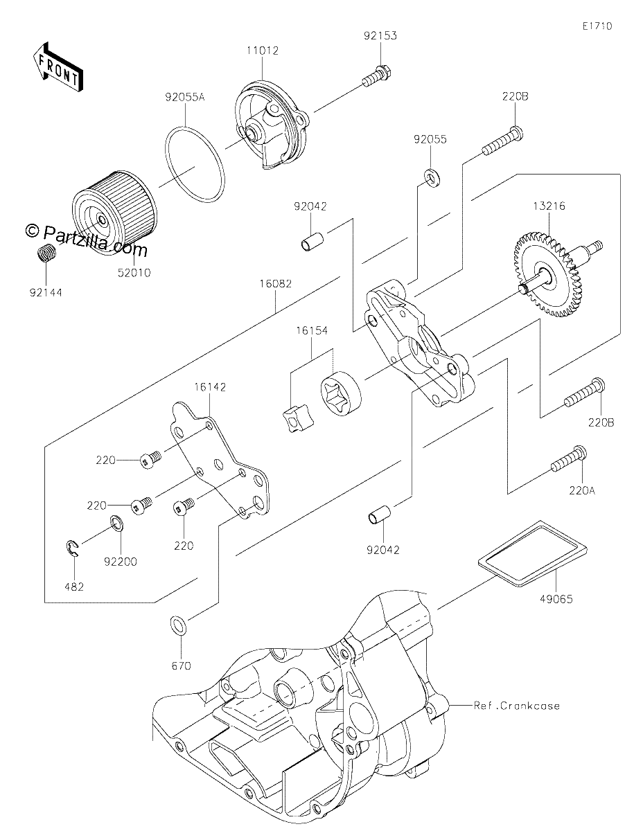 Diagrama de OIL PUMP