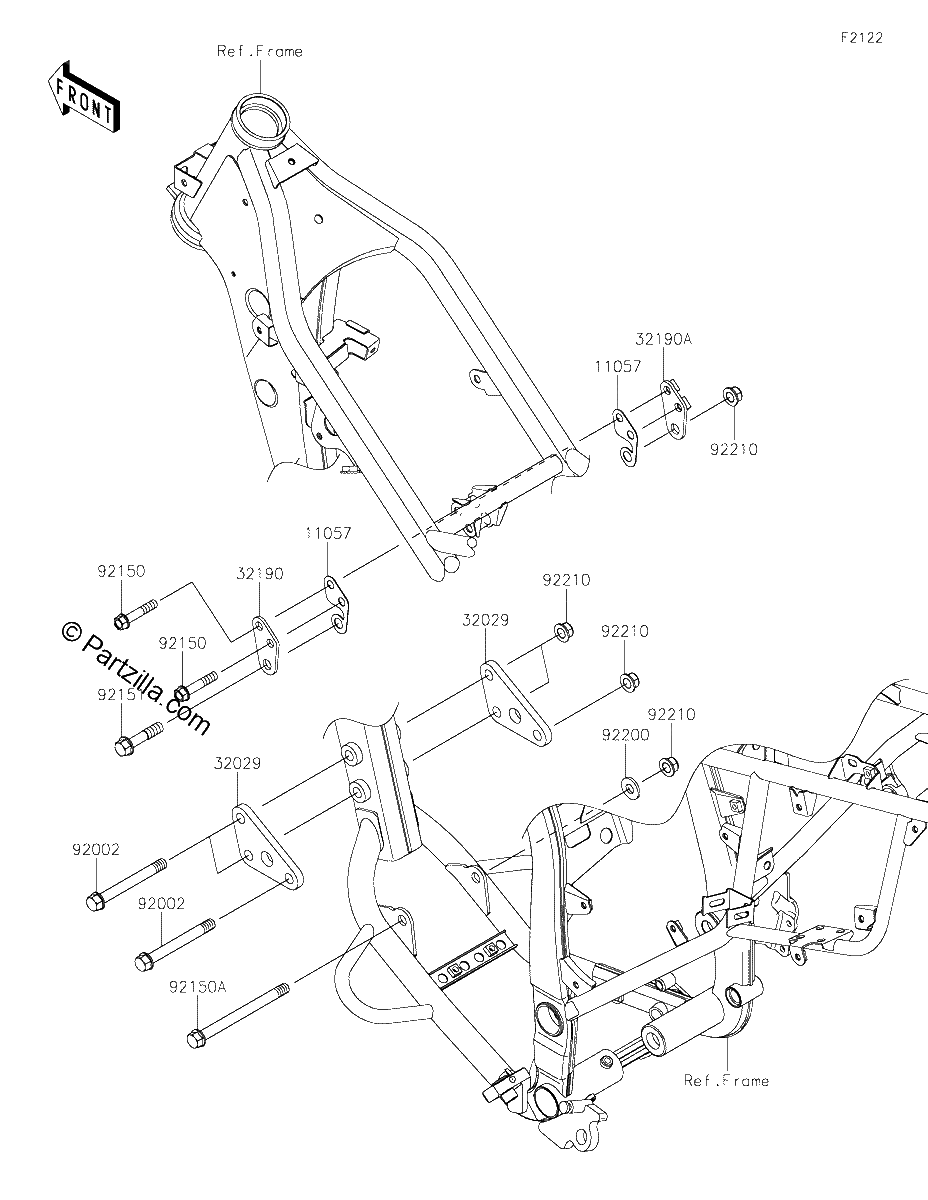 Diagrama de ENGINE MOUNT
