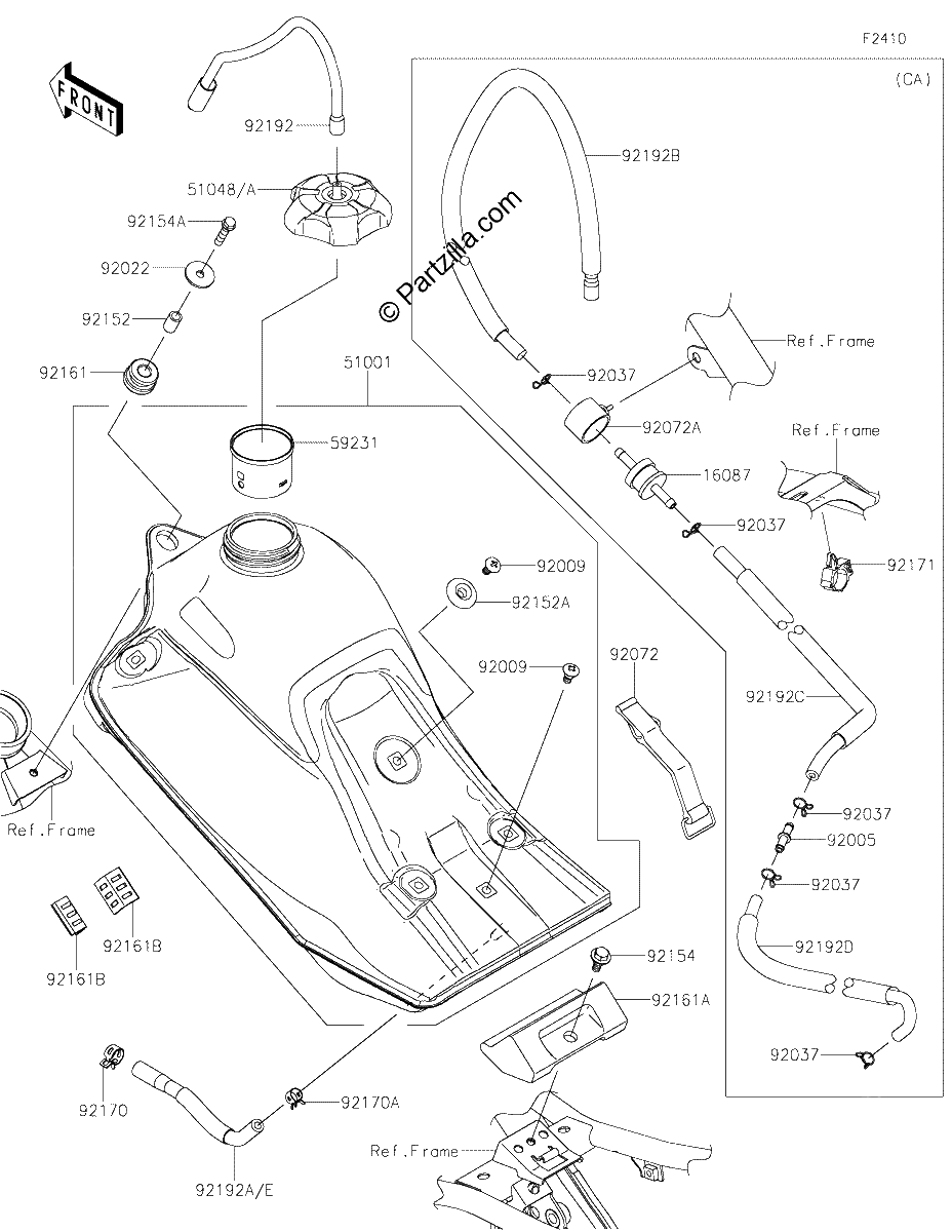 Diagrama de FUEL TANK