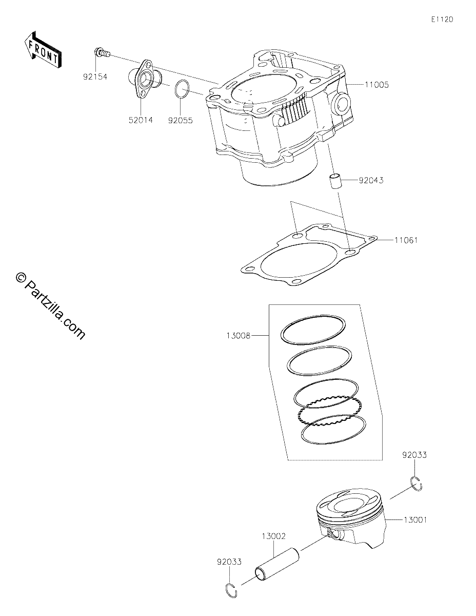 Diagrama de CYLINDER PISTON S