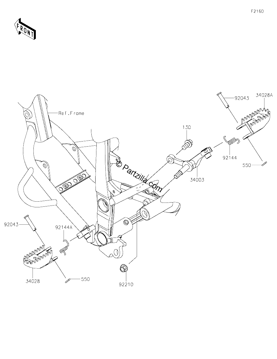 Diagrama de FOOTRESTS