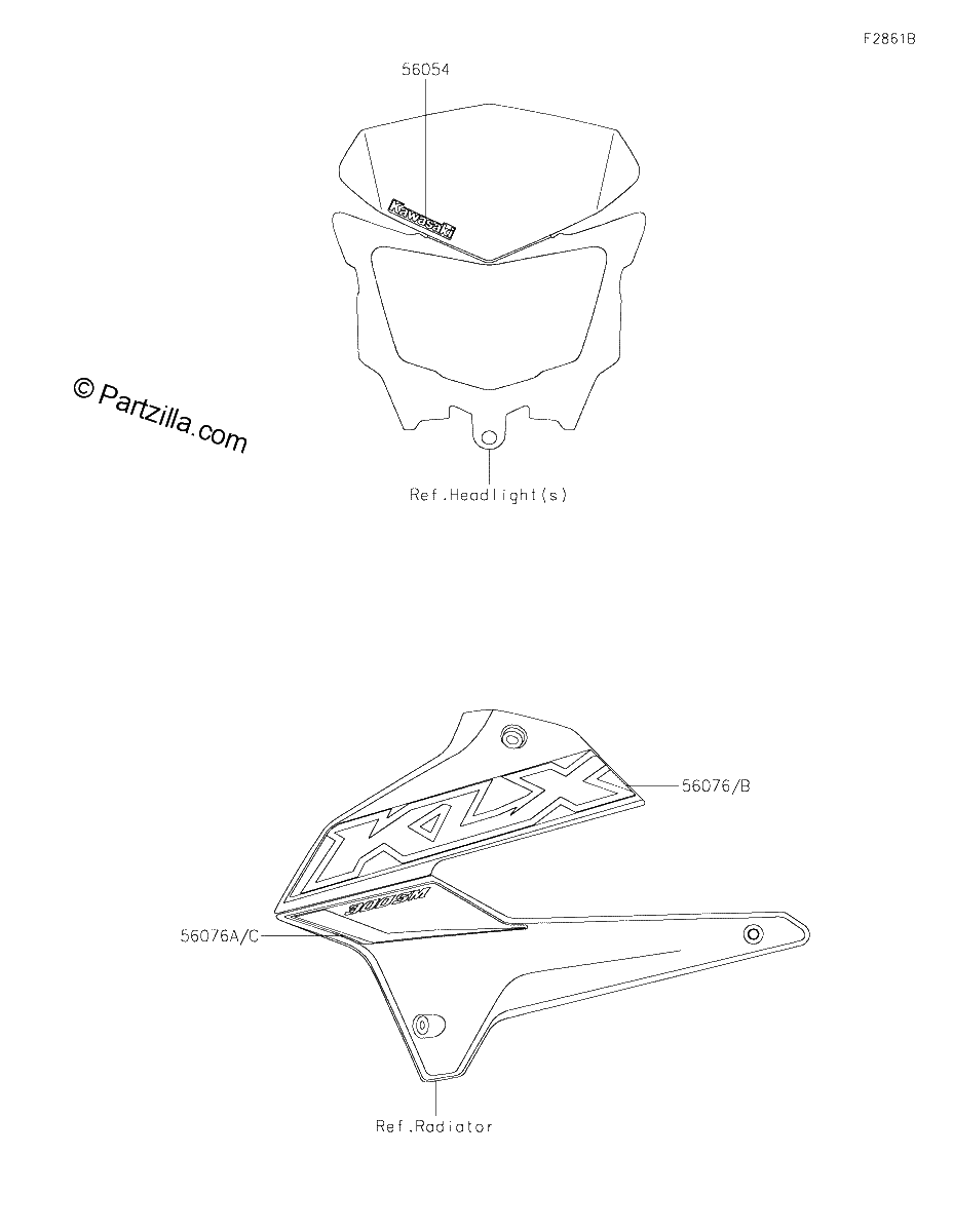 Diagrama de DECALS EBONY ENFNN ENFNL