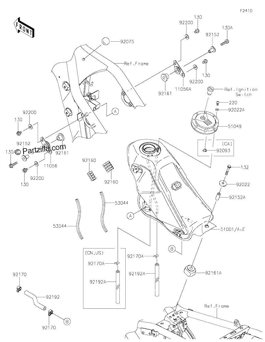 Diagrama de FUEL TANK