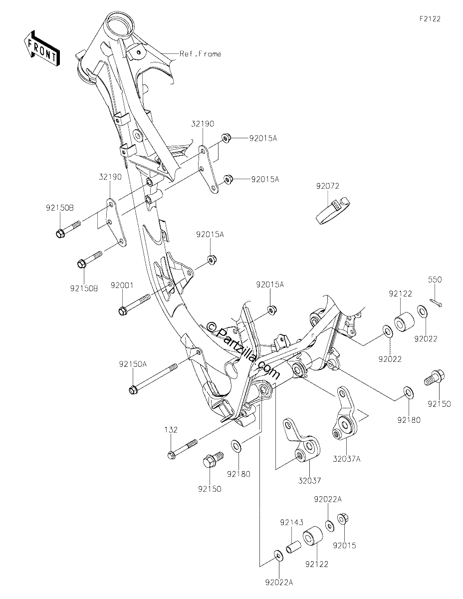 Diagrama de ENGINE MOUNT