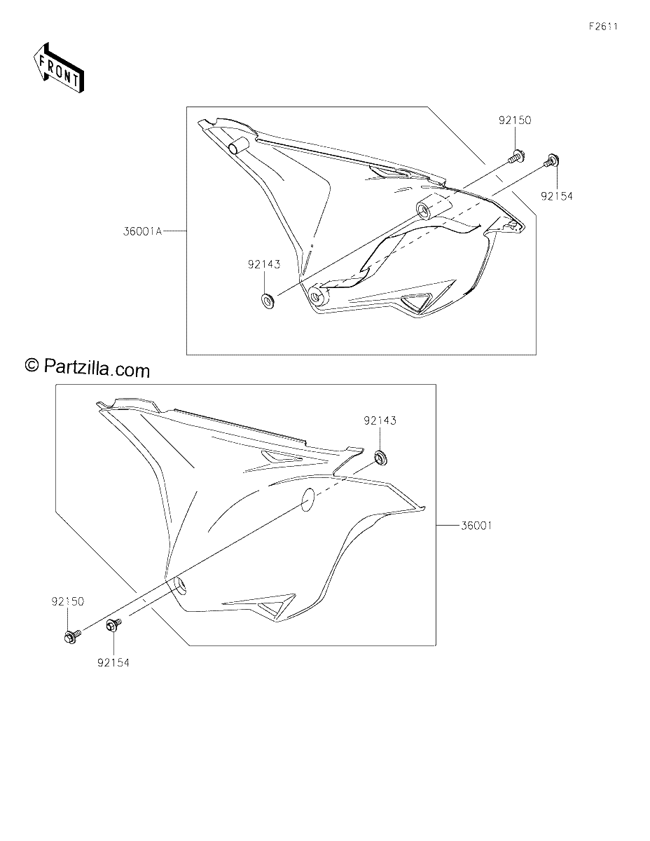 Diagrama de SIDE COVERS