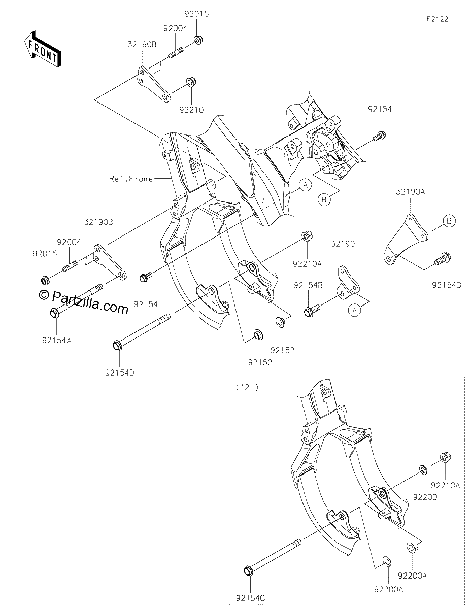 Diagrama de ENGINE MOUNT