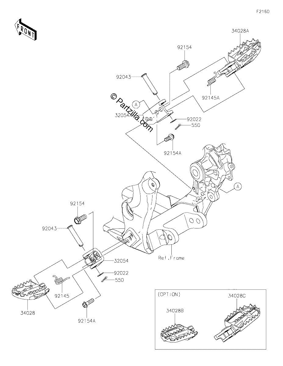 Diagrama de FOOTRESTS CMFNN CNFNN
