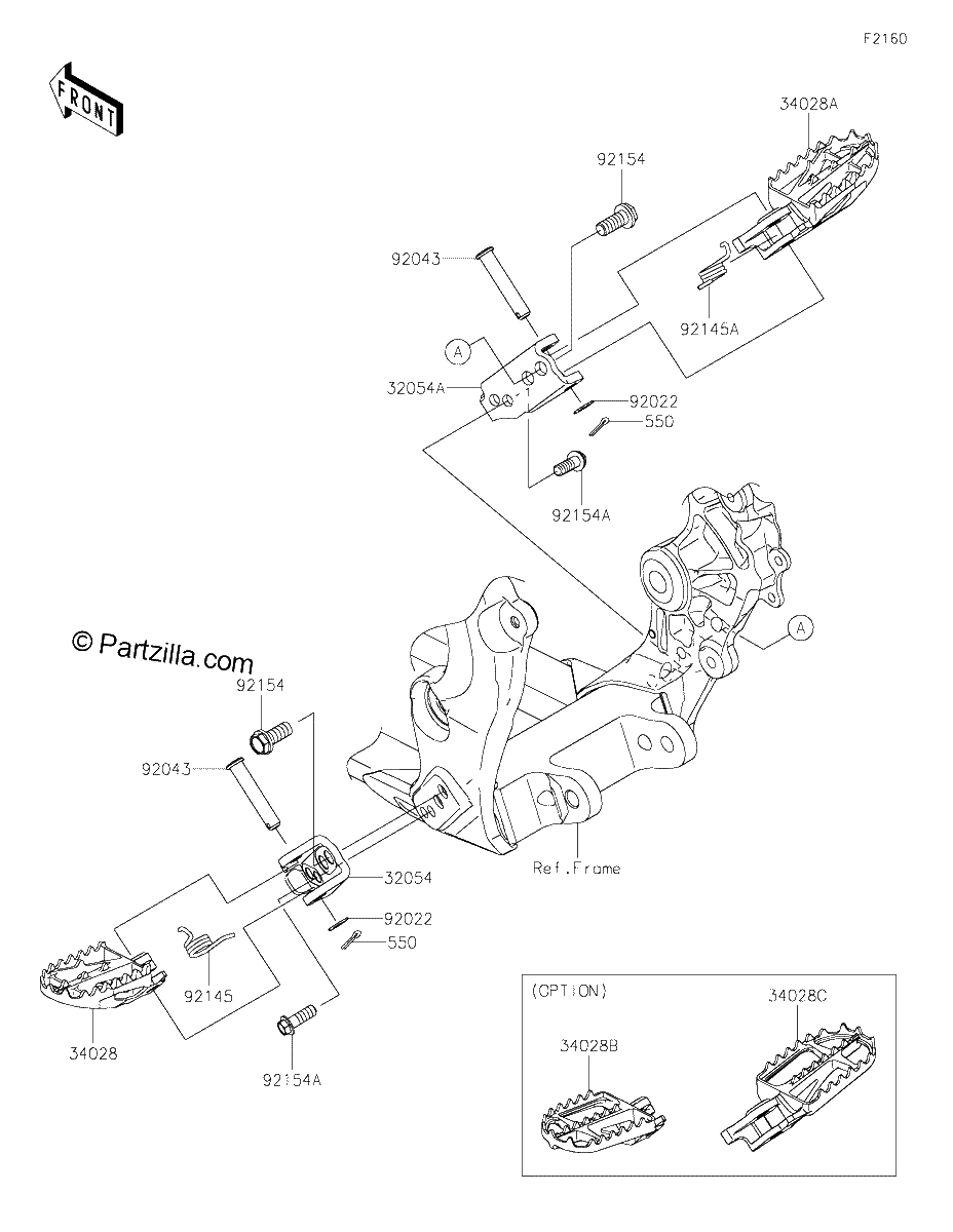 Diagrama de FOOTRESTS