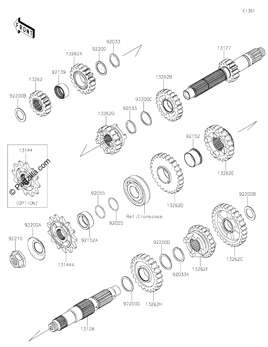 Diagrama de TRANSMISSION