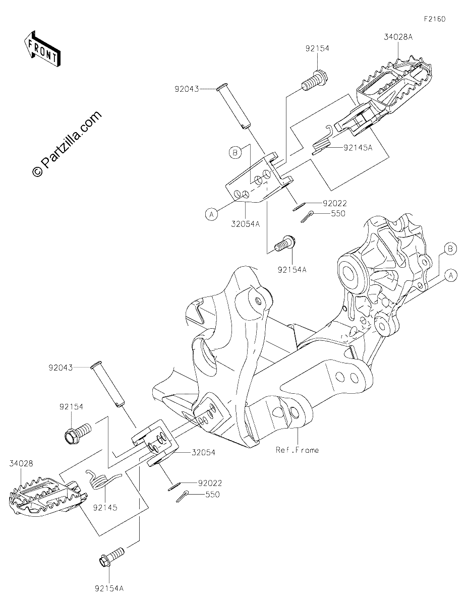 Diagrama de FOOTRESTS
