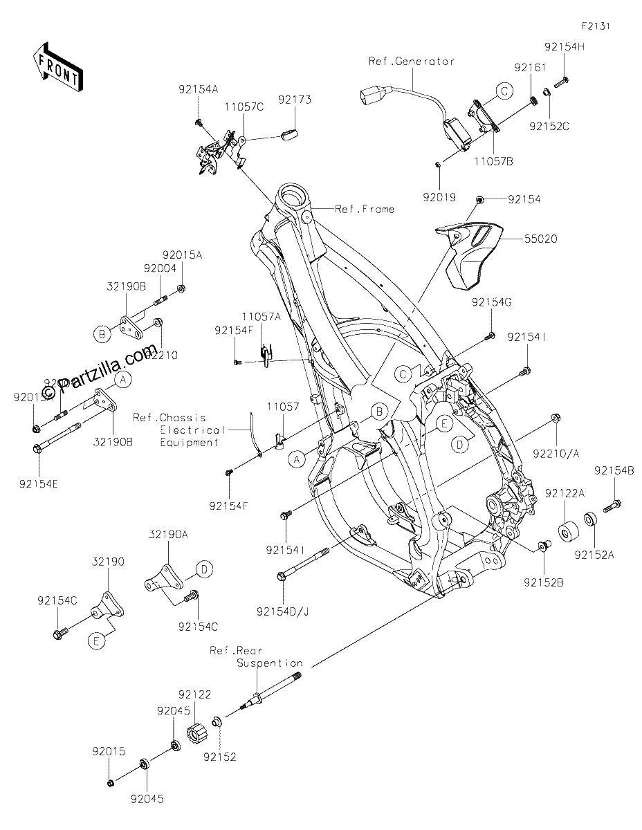 Diagrama de FRAME FITTINGS