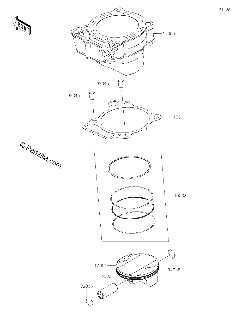 Diagrama de CYLINDER PISTON S