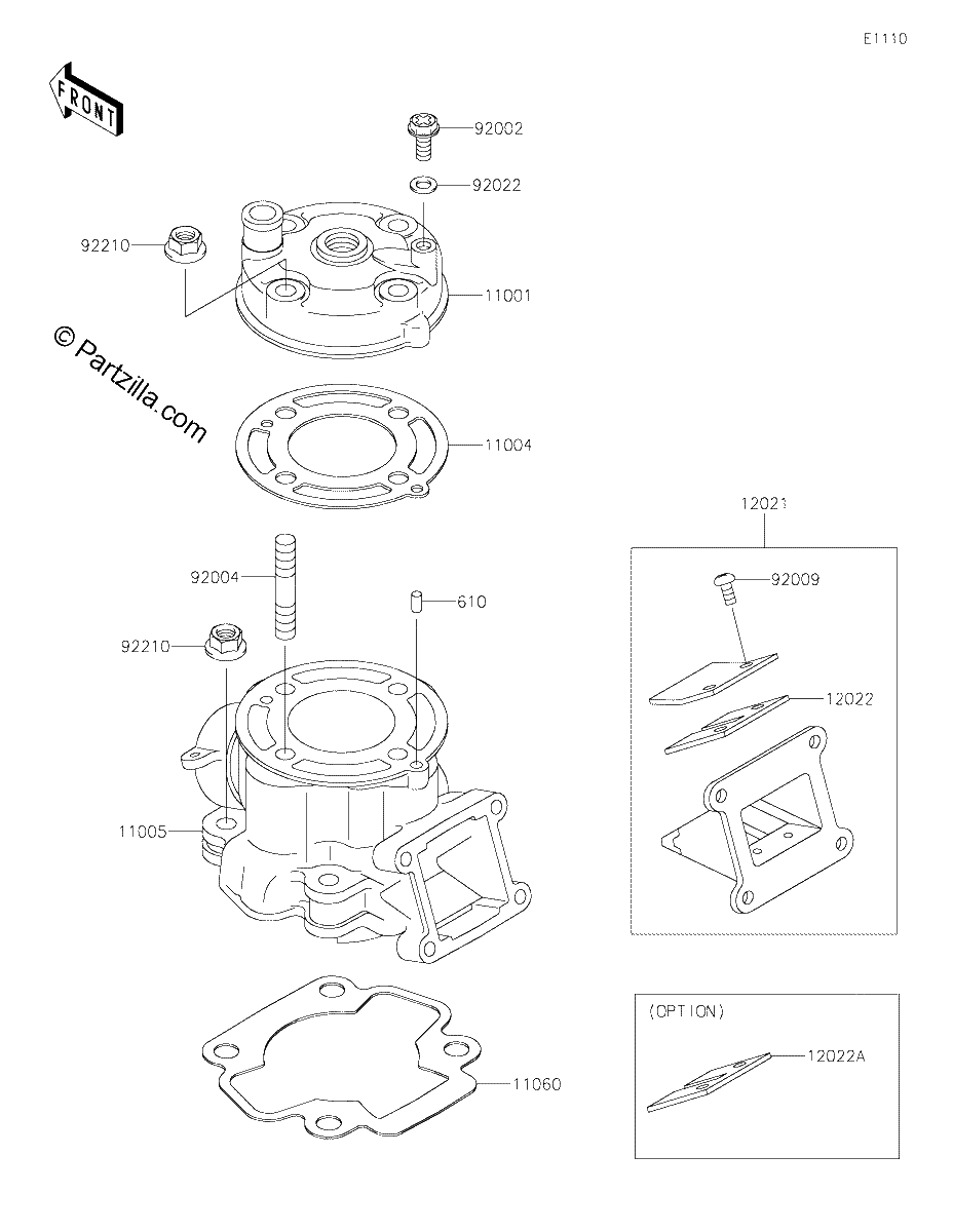 Diagrama de CYLINDER HEAD CYLINDER