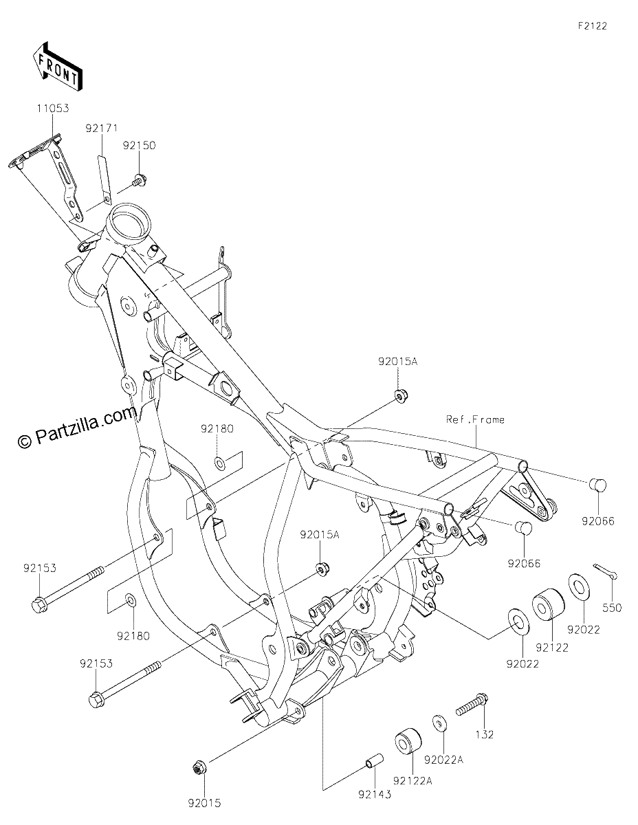 Diagrama de ENGINE MOUNT