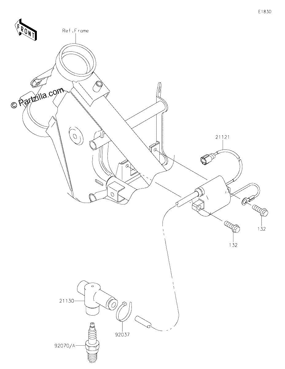 Diagrama de IGNITION SYSTEM
