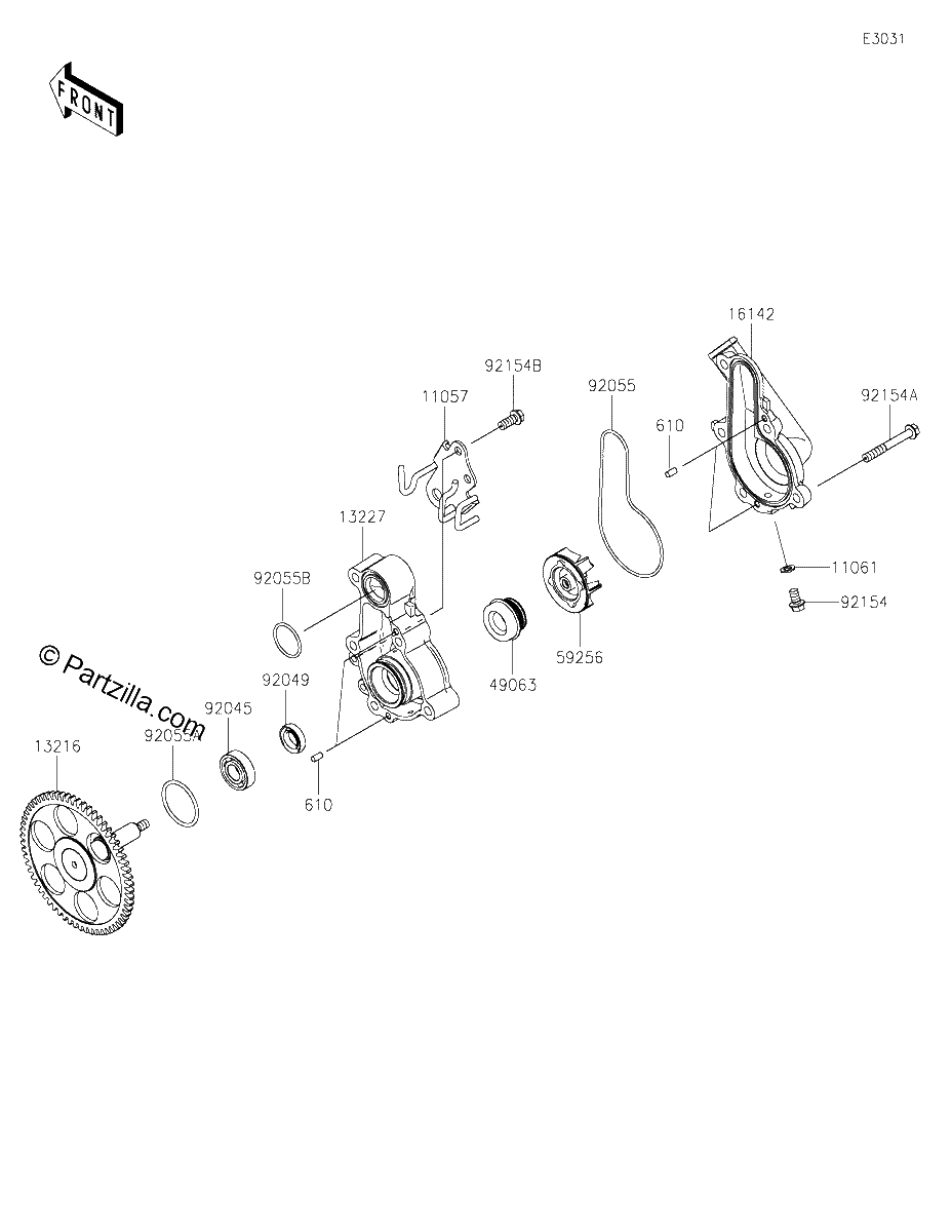 Diagrama de WATER PUMP