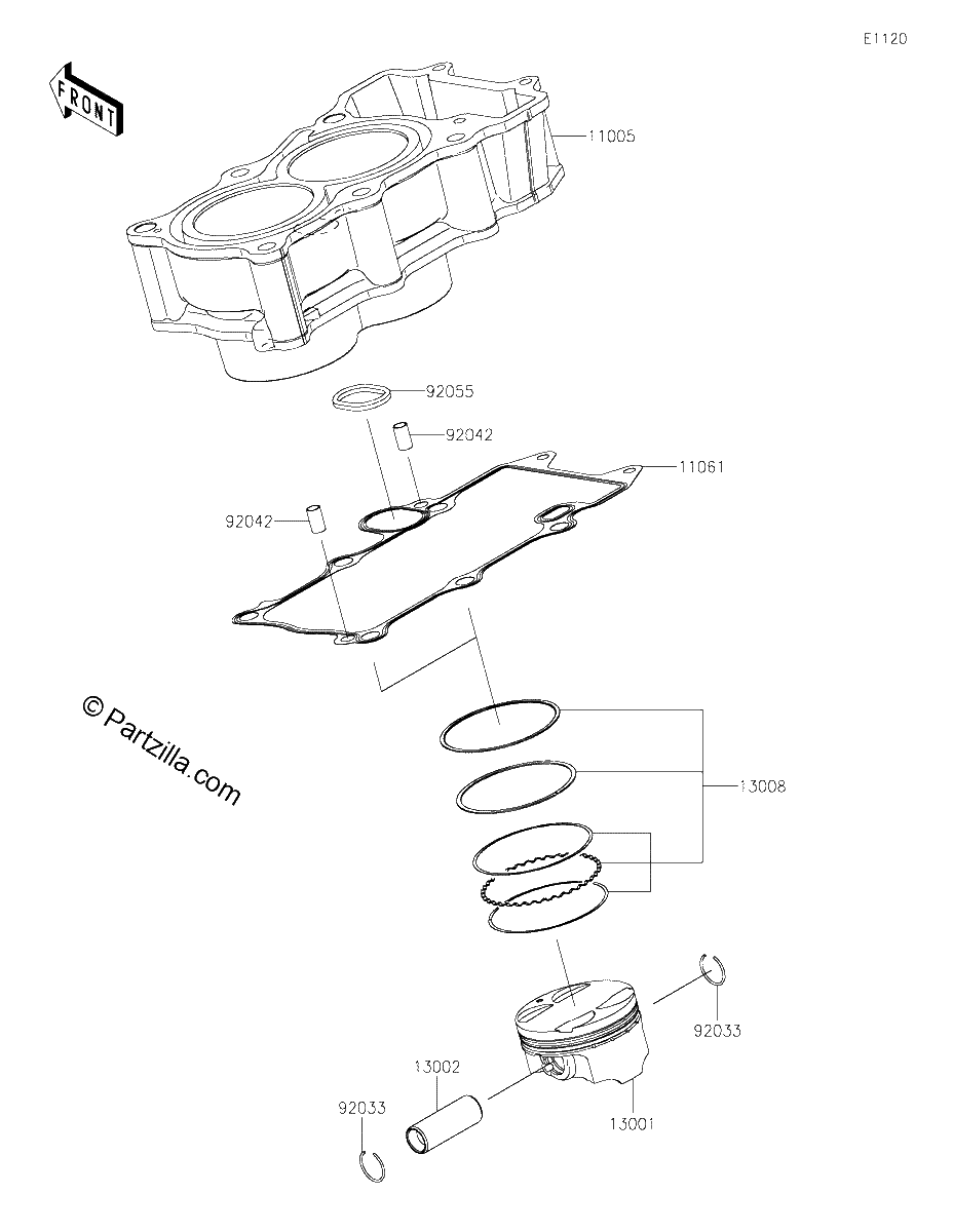 Diagrama de CYLINDER PISTON S