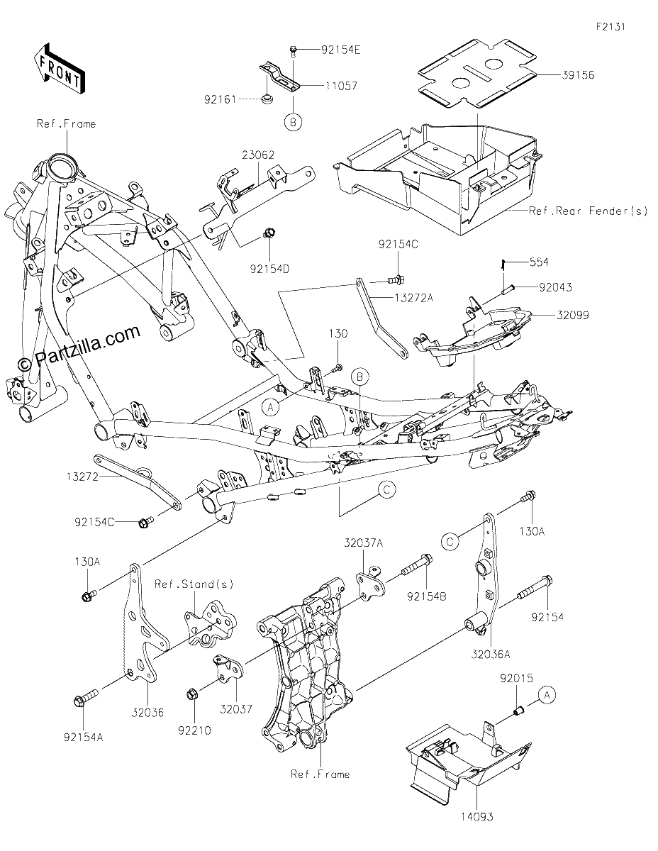 Diagrama de FRAME FITTINGS