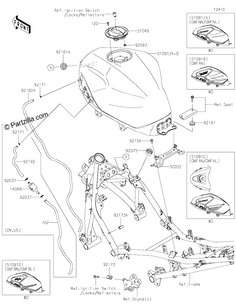 Diagrama de FUEL TANK