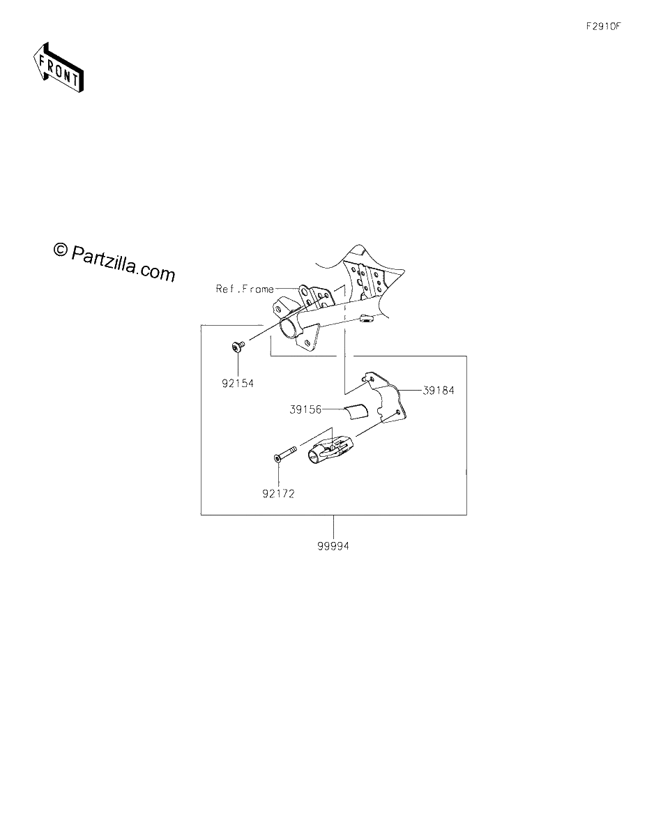 Diagrama de ACCESSORY HELMET LOCK