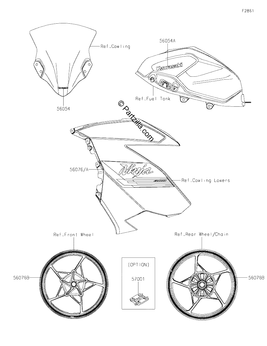 Diagrama de DECALS RED HMFNN HMFNL