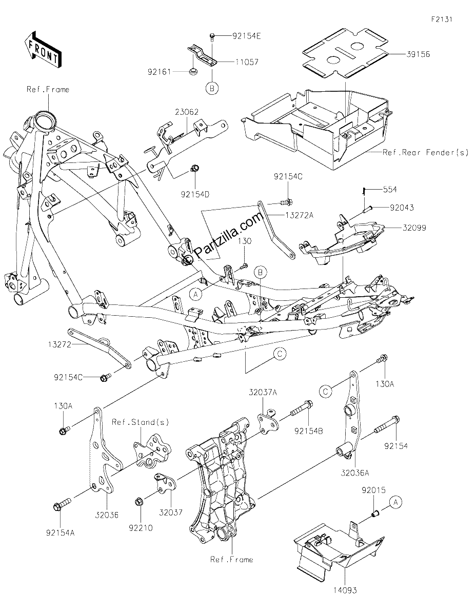 Diagrama de FRAME FITTINGS