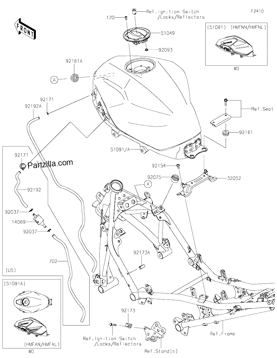 Diagrama de FUEL TANK