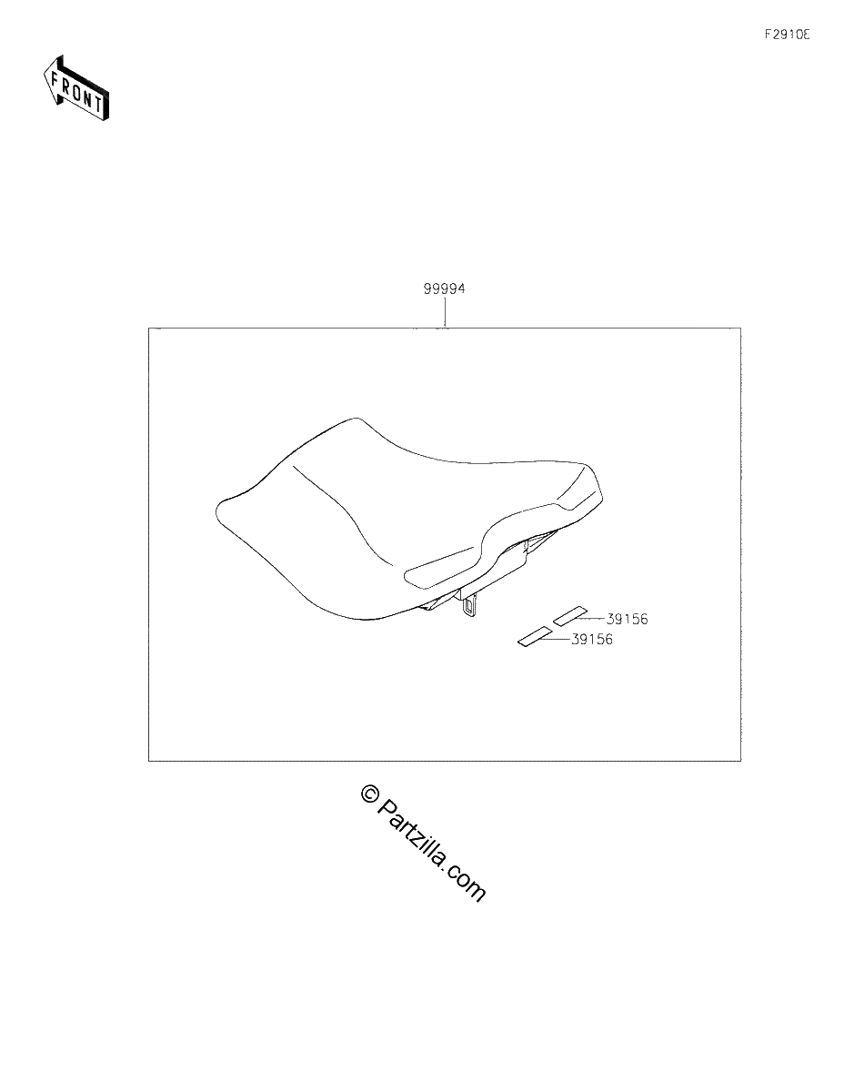 Diagrama de ACCESSORY HIGH SEAT