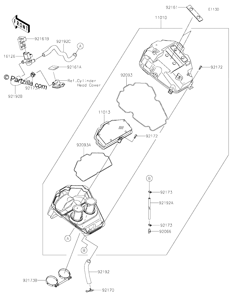 Diagrama de AIR CLEANER