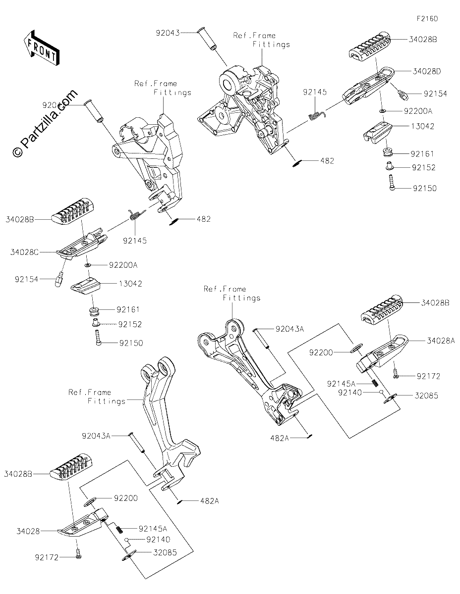 Diagrama de FOOTRESTS