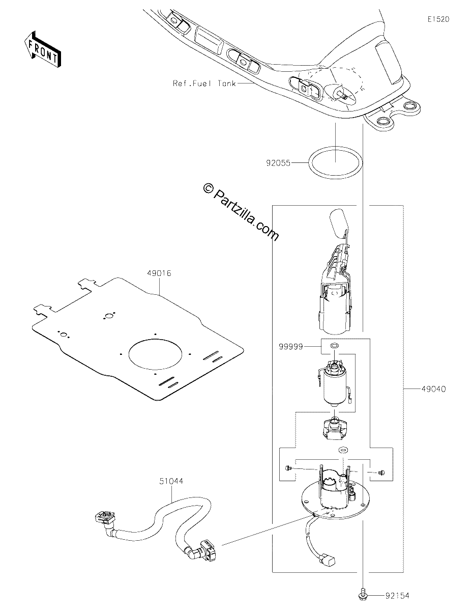 Diagrama de FUEL PUMP