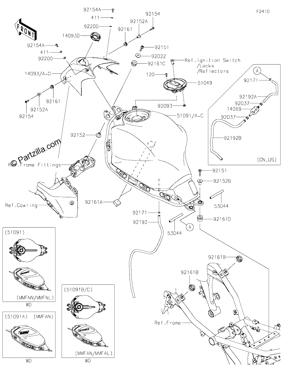 Diagrama de FUEL TANK