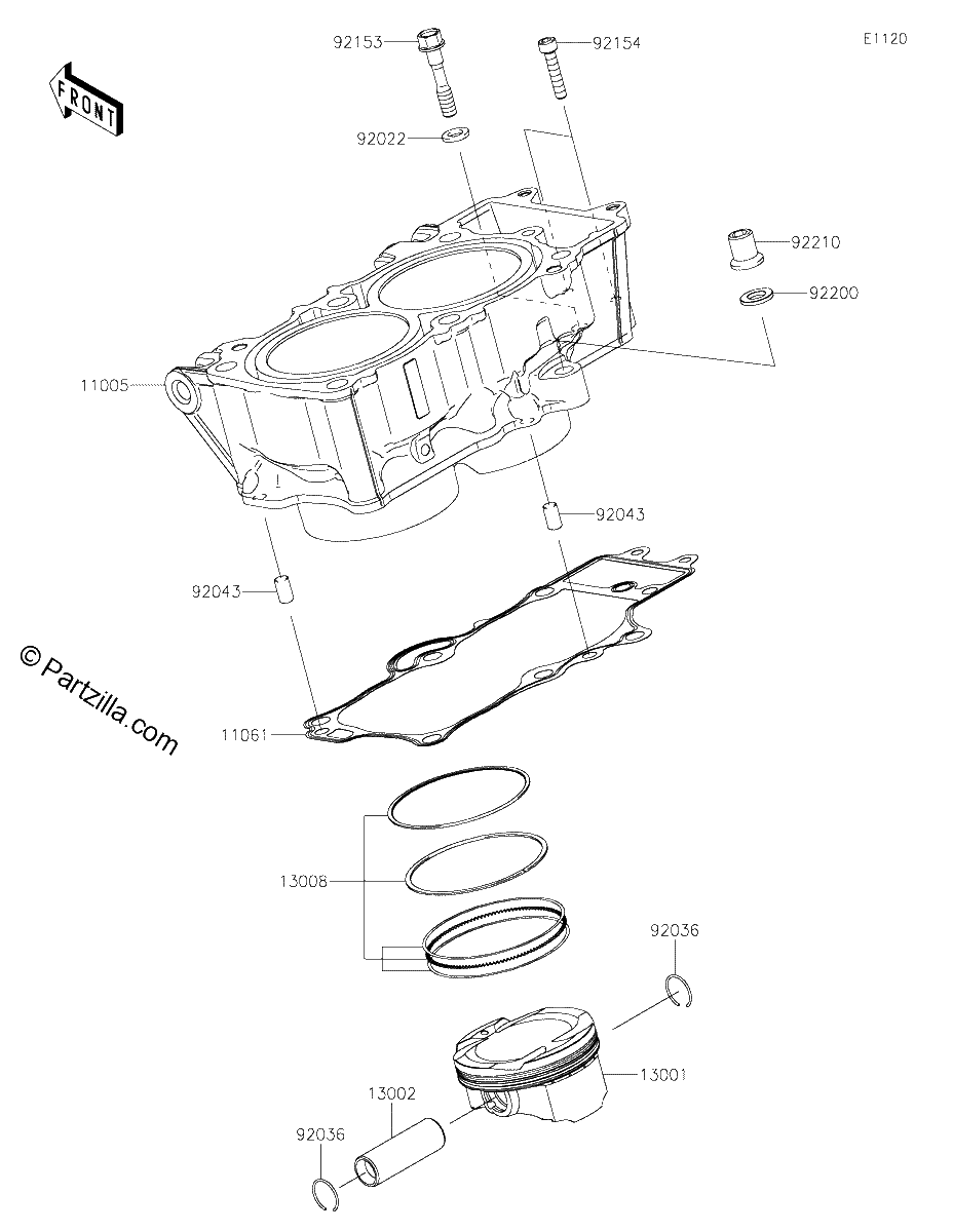 Diagrama de CYLINDER PISTON S