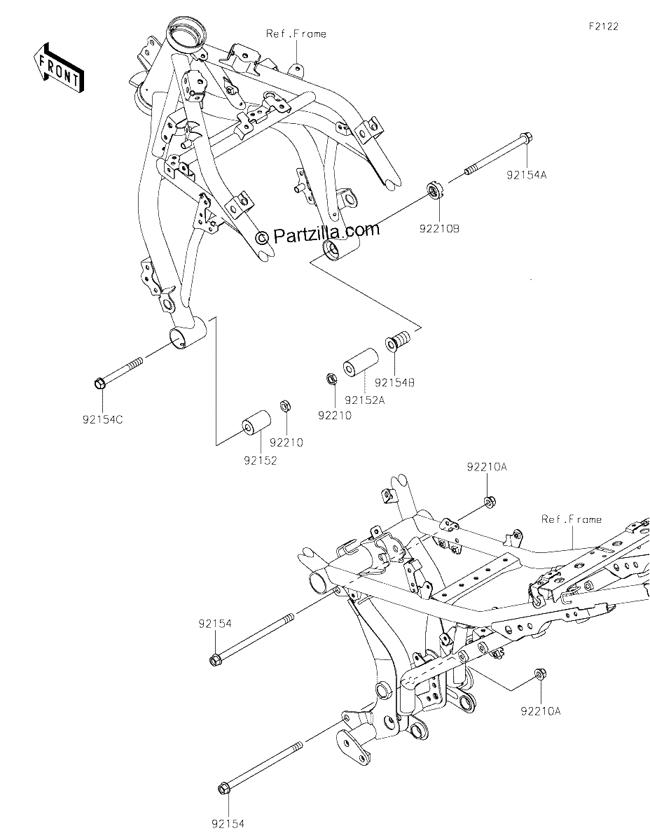 Diagrama de ENGINE MOUNT