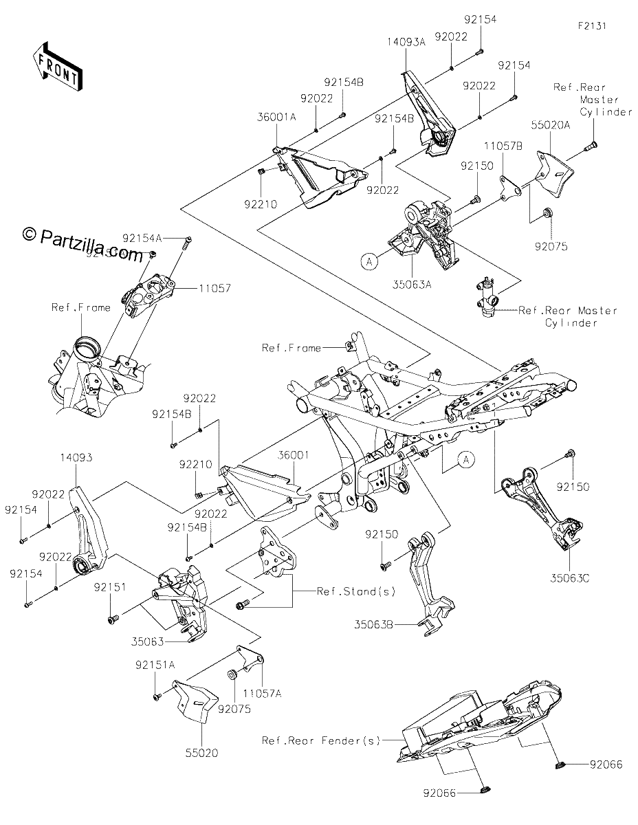 Diagrama de FRAME FITTINGS