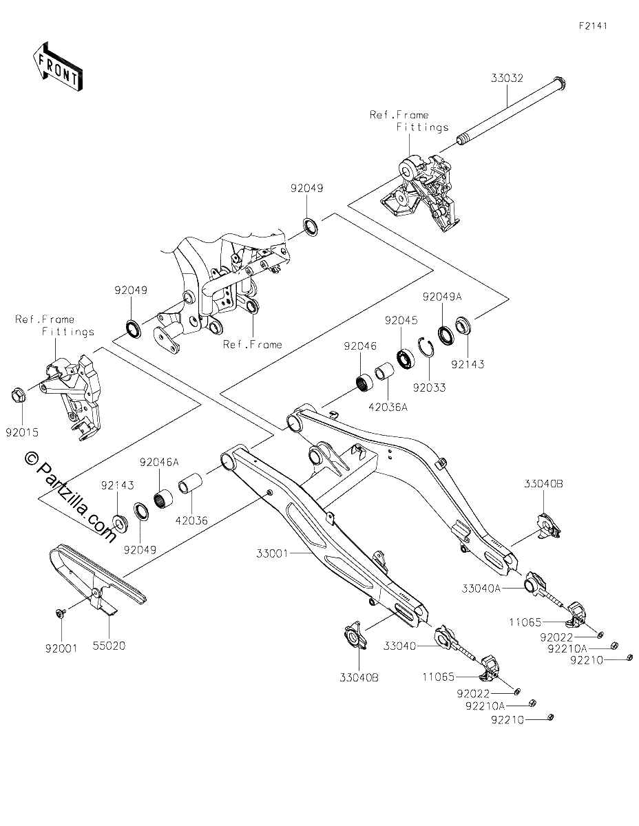 Diagrama de SWINGARM