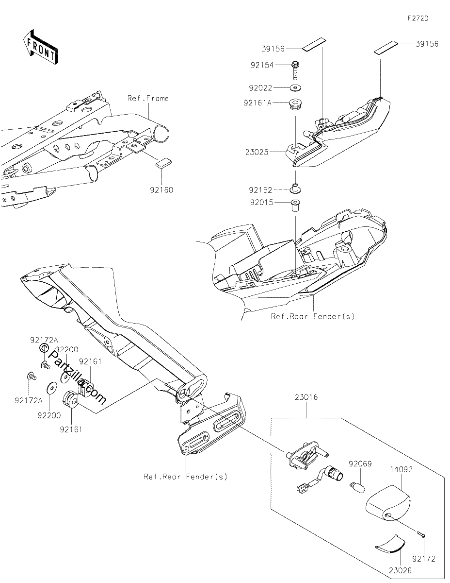Diagrama de TAILLIGHT S