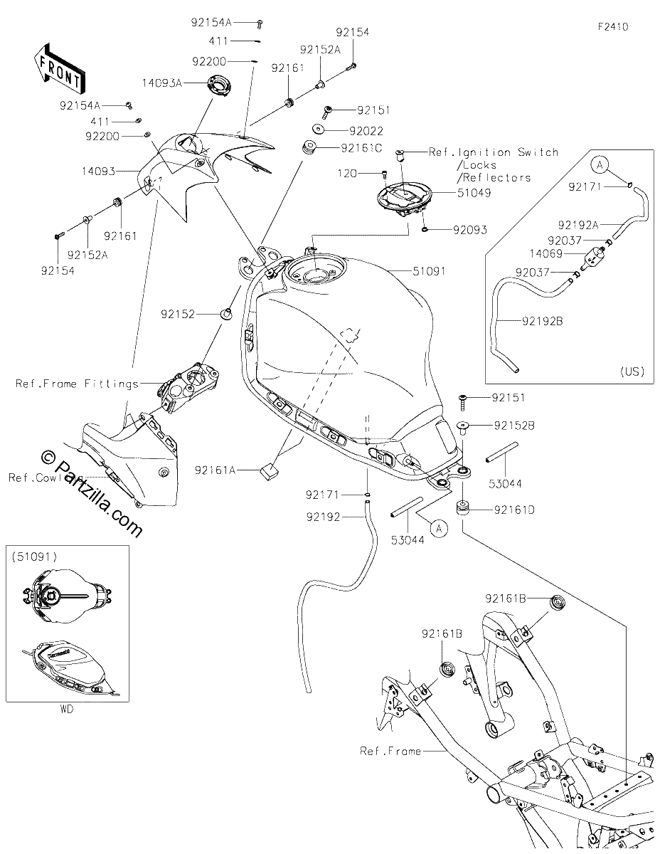 Diagrama de FUEL TANK