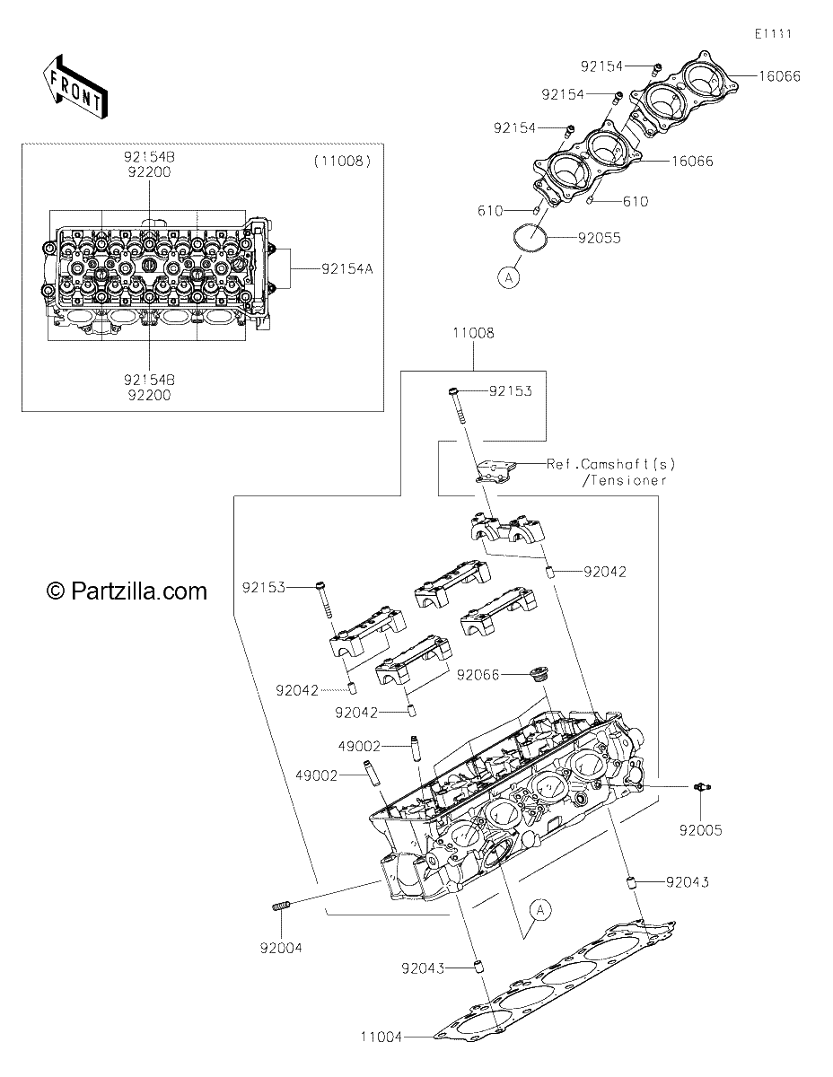 Diagrama de CYLINDER HEAD