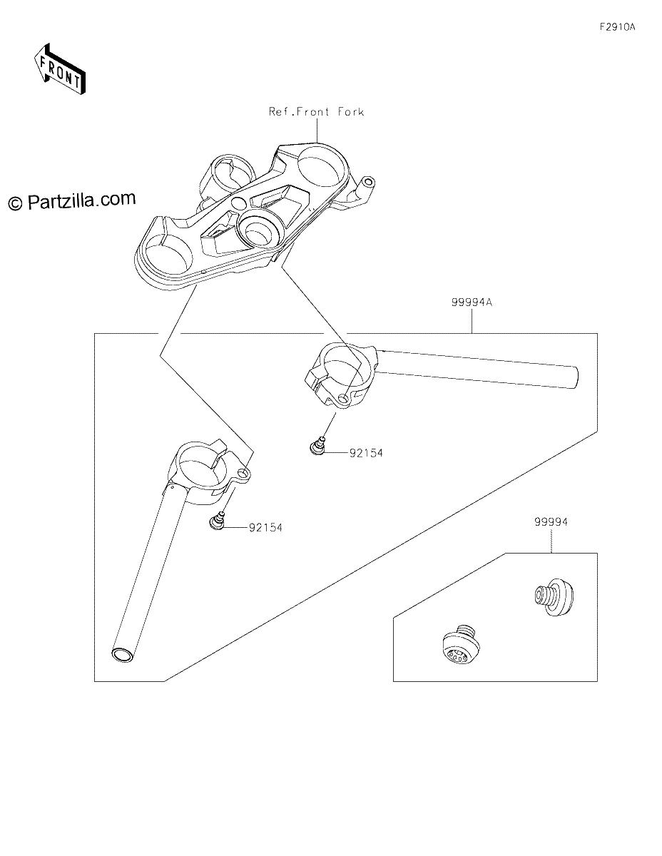 Diagrama de ACCESSORY HANDLE