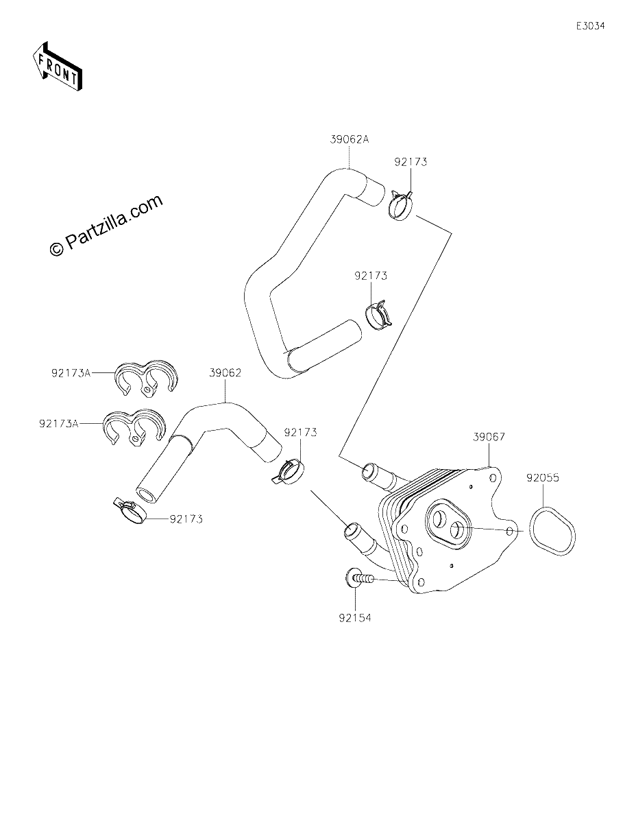 Diagrama de OIL COOLER