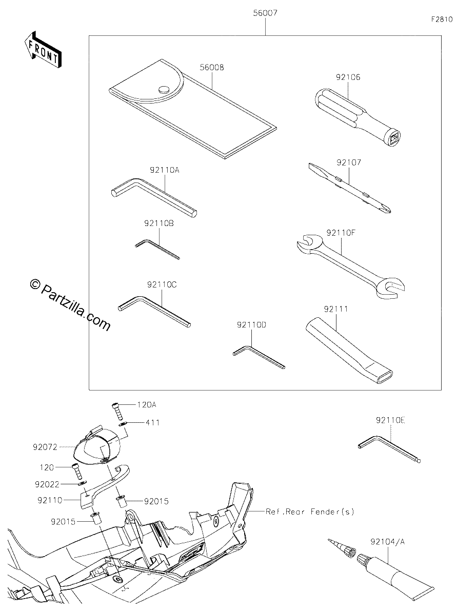 Diagrama de OWNER S TOOLS