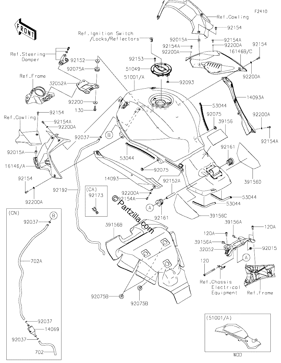 Diagrama de FUEL TANK