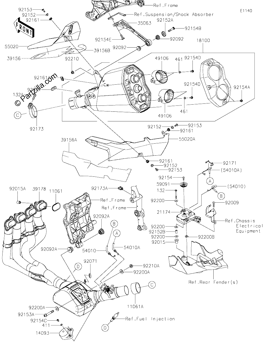 Diagrama de MUFFLER S