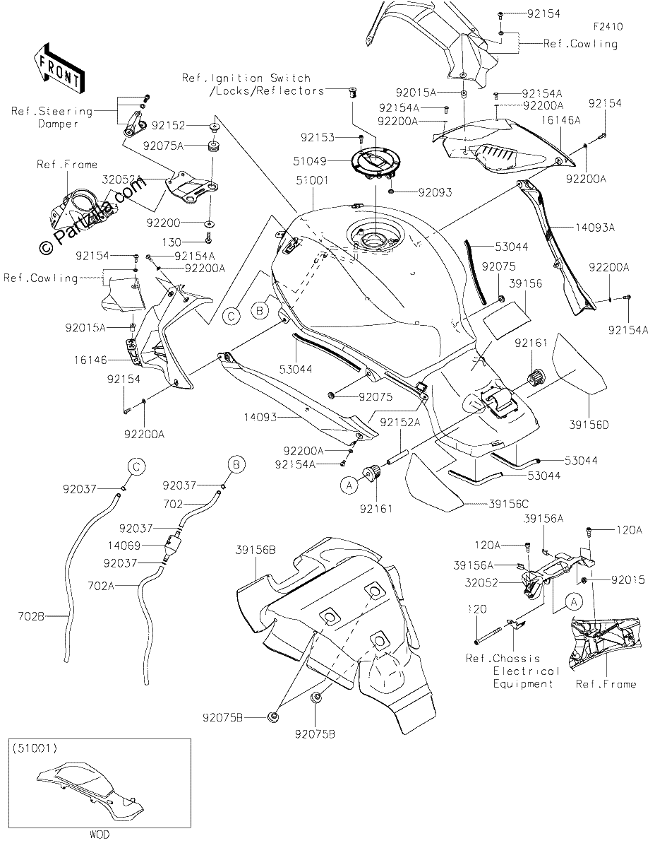 Diagrama de FUEL TANK